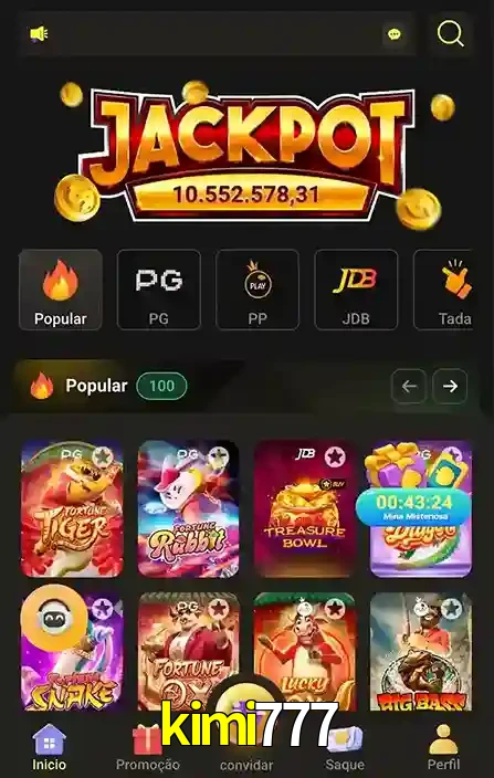 Promoções Especiais no kimi777 App